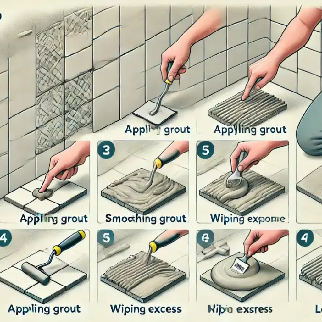 how to grout tile 